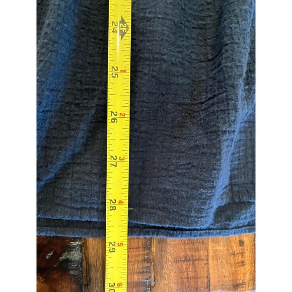 J.Crew Mini Dress Size XXS Navy Tiered Pullover Cotton - Picture 8 of 8